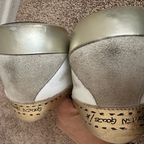 GOLDEN GOOSE Superstar Mixed Leather Sneakers. Authentic - Picture 5 of 16